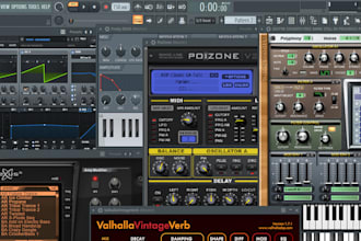 make edm and hiphop synth loops for you