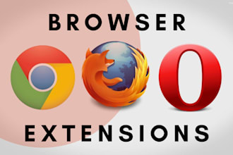 develop any kind of browser extension