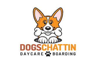 design doggy daycare logo in  1 day