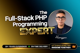 be php programmer and optimizer