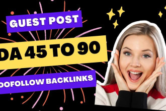 write and publish google indexed guest post dofollow SEO backlink