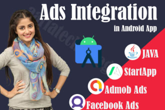 integrate startapp, admob and facebook ads in android app