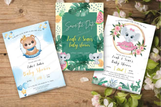 design baby shower invitations