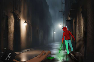 draw anime, manga, cartoon, memes, nft, games and crypto related art