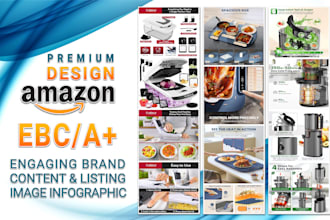 do premium amazon ebc a plus content and infographics image