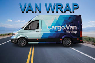 professionally van wrap design