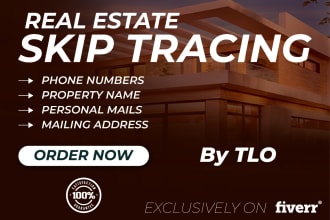 do real estate skip tracing within 24h, guaranteed