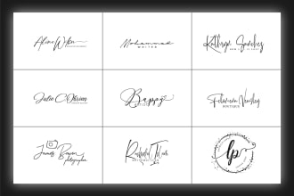 design text, lettering , font, clean scripted, signature logo