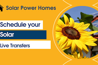 do solar live transfers or appointments