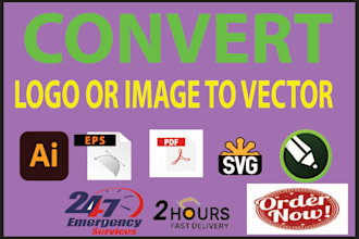 vector tracing your low quality logo or image