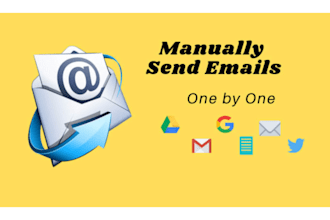 send manually 200 emails in 12 hours