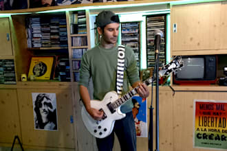 record guitars for your song