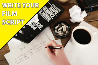 write your short film script based on your ideas
