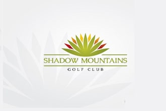 design shadow mountain golf club logo