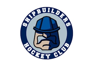 design shipbuilders hockey club logo