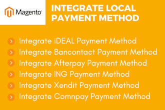 integrate local payment method for your magento 2 store