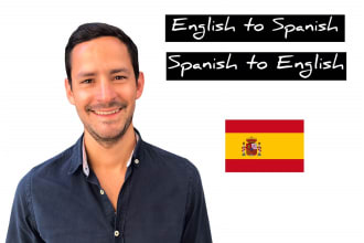 translate english to spanish with perfect grammar