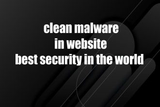 clean malware in the website and best wordpress security