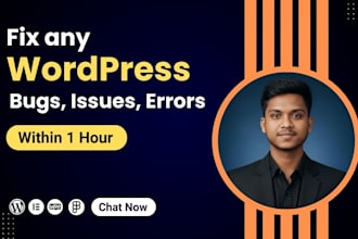 fix wordpress issues, fix wordpress errors or bug