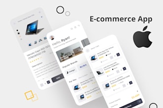 build ecommerce ios app