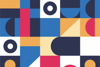 make a special colorful geometric pattern