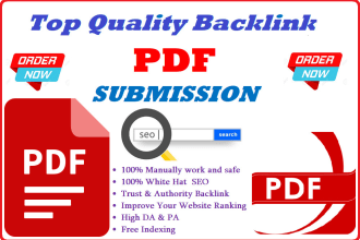 do PDF and article submission to top PDF sharing sites