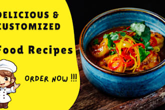 develop new, advanced food and beverage recipes