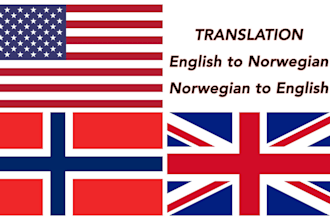 translate between english and norwegian