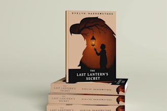 design minimal custom unique silhouette book cover