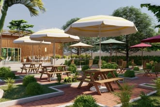 create your front yard or backyard or garden or landscape design