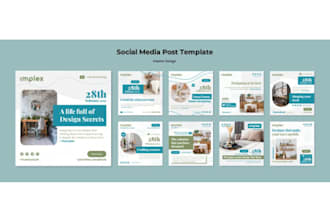 design unique and creative social media post design