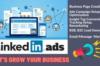 run targeted linkedin ads inmail ads for your company page