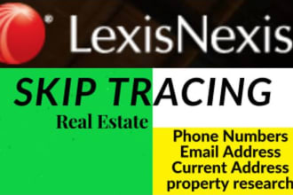 real estate skip tracing and bulk skip tracing