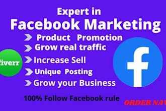 organic facebook marketing and promotion