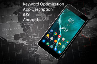 write keyword rich aso description for android ios apps