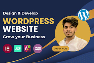 do clean and modern wordpress website design and development
