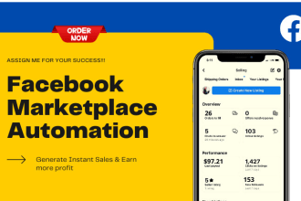 manage your facebook marketplace dropshipping store