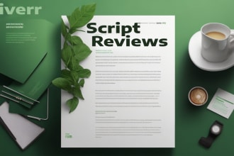 read and review your screenplay