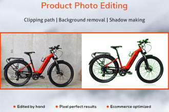 deep etch to cut out images for amazon product photo edit