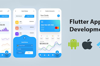 hybrid mobile app development for android and ios using flutter
