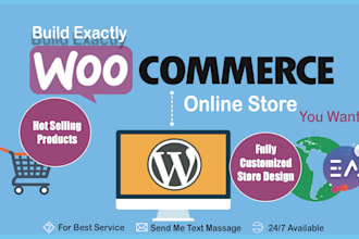 setup woocommerce online store using wordpress
