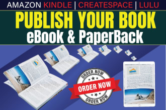 do book formatting and publishing on amazon kindle ebook paperback and hardcover