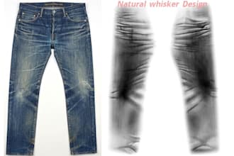 do any sustainable laser design on denim jeans