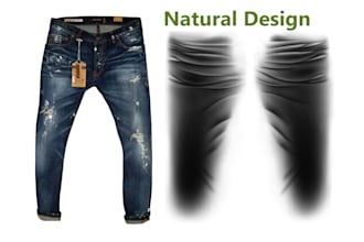do any sustainable laser design  denim and knit wear