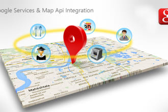 integrate google map apis for location based solutions