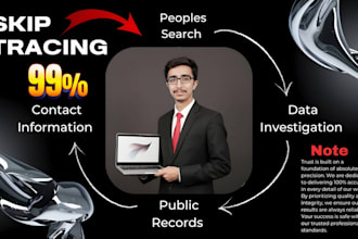 provide you real estate skip trace services