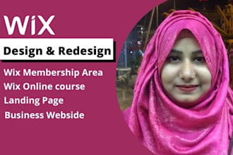 design and redesign your wix website online course