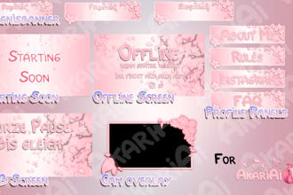 create twitch overlays and panels