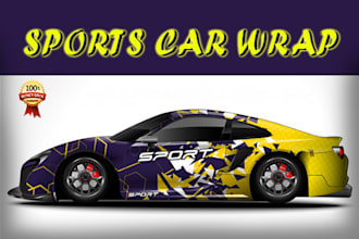 do unique sports car wrap for you