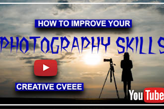 design eye catching clicky youtube thumbnails